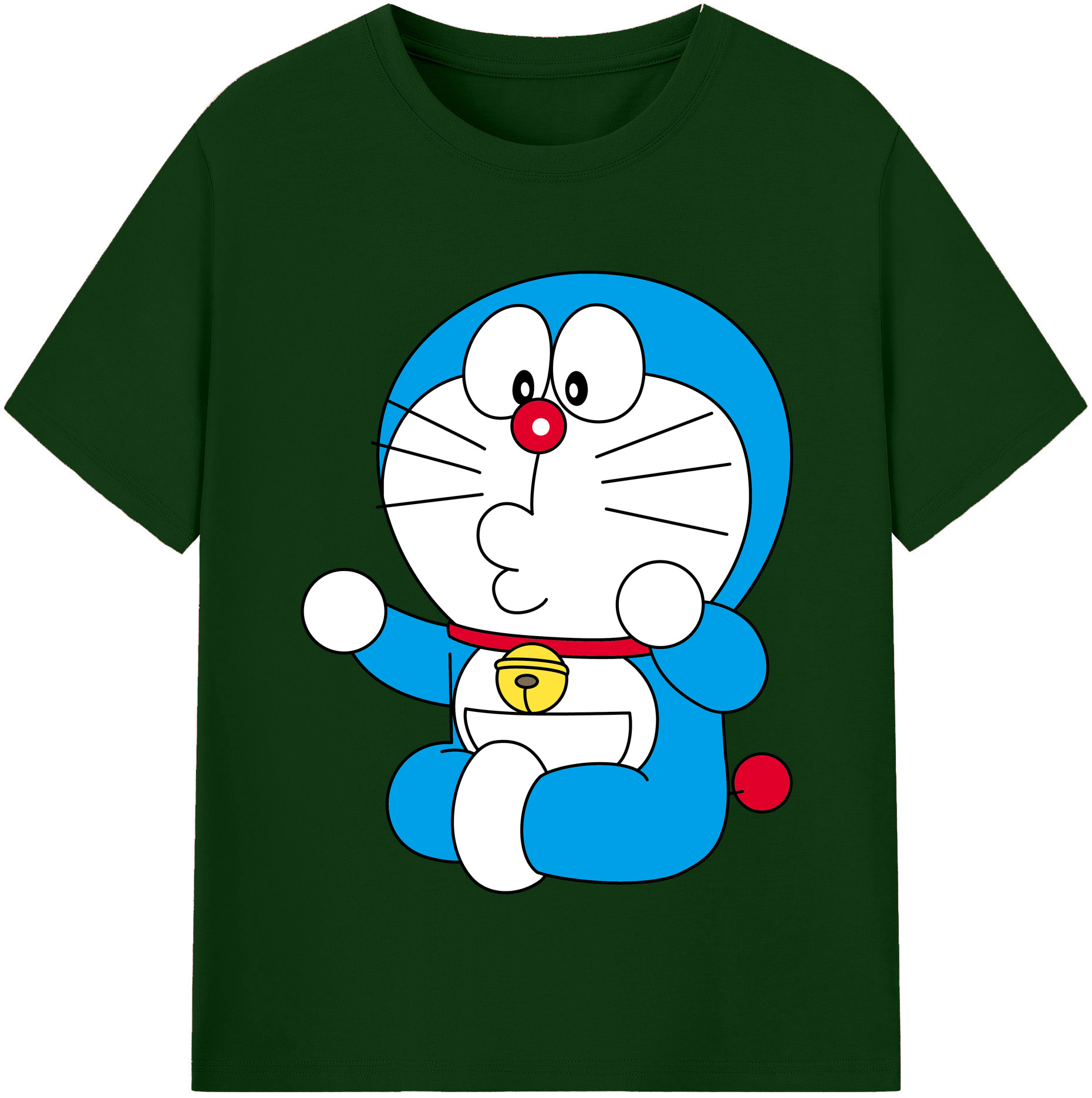 （画像用） ドラえもん Doraemon 綿100％半袖Tシャツ（フロントプリント）